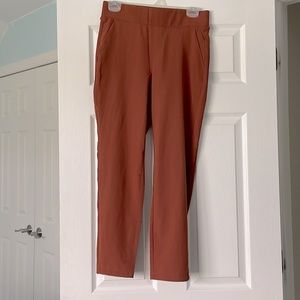 Rust, elastic trouser pant